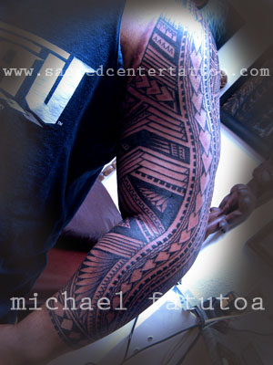 samoan tattoos. samoan tattoos by michael