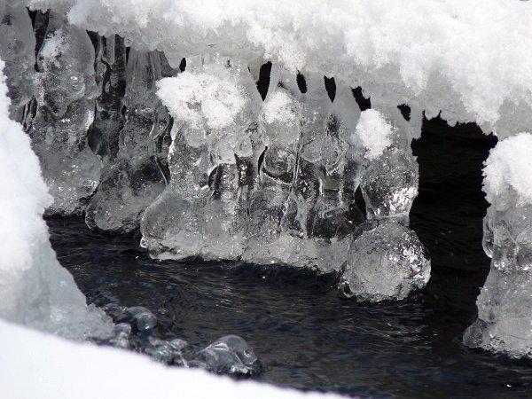 river icicles