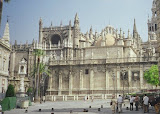 The Cathedral of Sevilla. Very pretty.
