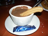 Chocolate con churros... my favorite!