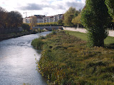 The river running through Burgos.