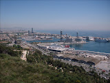 A nice view of the city of Barcelona.