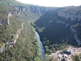 A nice view of a canyon near Burgos.