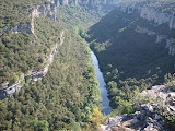 A nice view of a canyon near Burgos.