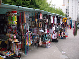 A open-air market in Burgos.