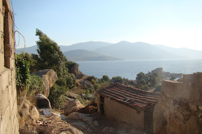 Vistas del lago desde el pueblo