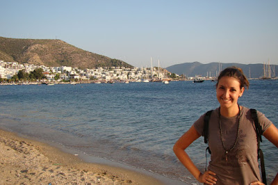 En la playa de Bodrum