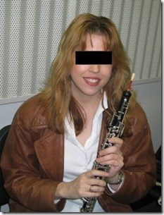 girl with oboe