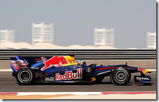 Vettel con la Red Bull