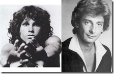 Jim Morrison e Barry Manilow