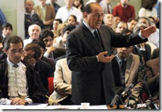 Berlusconi in tribunale. Una rarità