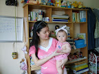 Chip và mẹ Ngọc bú zù