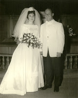 Tom and Karen's wedding photos.  June 22, 1962: Old Family Photos