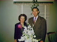 Photos imported from VHS of J I M's video:  James and Mary McClelland at their 25th wedding anniversary , Old Family Photos