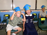 Kindergarten Promotion - 4 — P a t r i c k's Kindergarten promotion (graduation) at Butler Elementary: