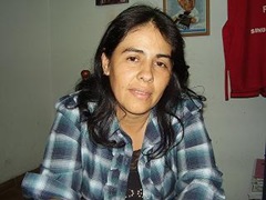 Estela Sandoval, mamá de la niña-Diciembre 2008