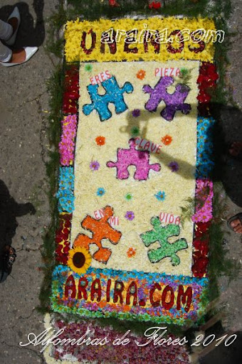 Alfombras de Flores 2010