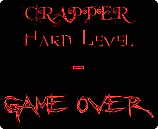 Crapper - Game Over