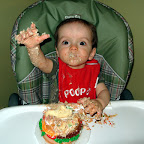 Eating cake