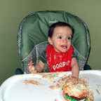 Eating cake