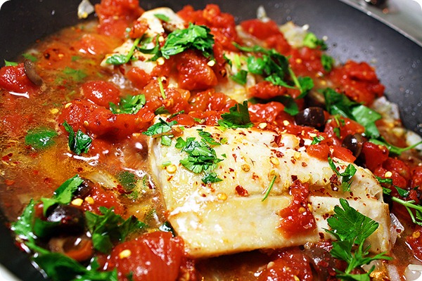 Red Snapper with Tomato Sauce
