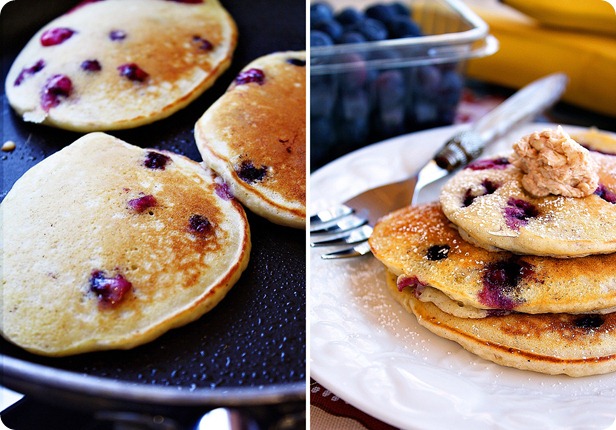 Blueberry Banana Pancakes Recipe