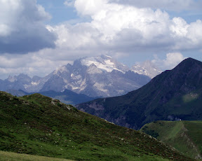 La Marmolada desde el Passo Giau