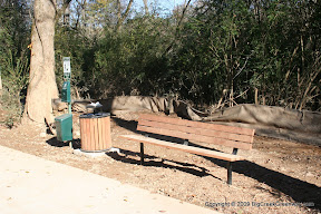 The first rest station along the trail.  They seem to have 2 for every half mile.