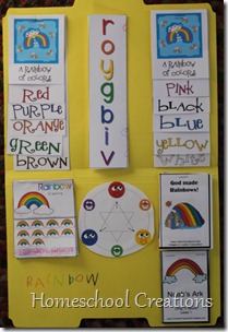 Rainbow lapbook