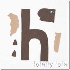 h is for horse letter craft