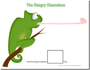 hungry chameleon