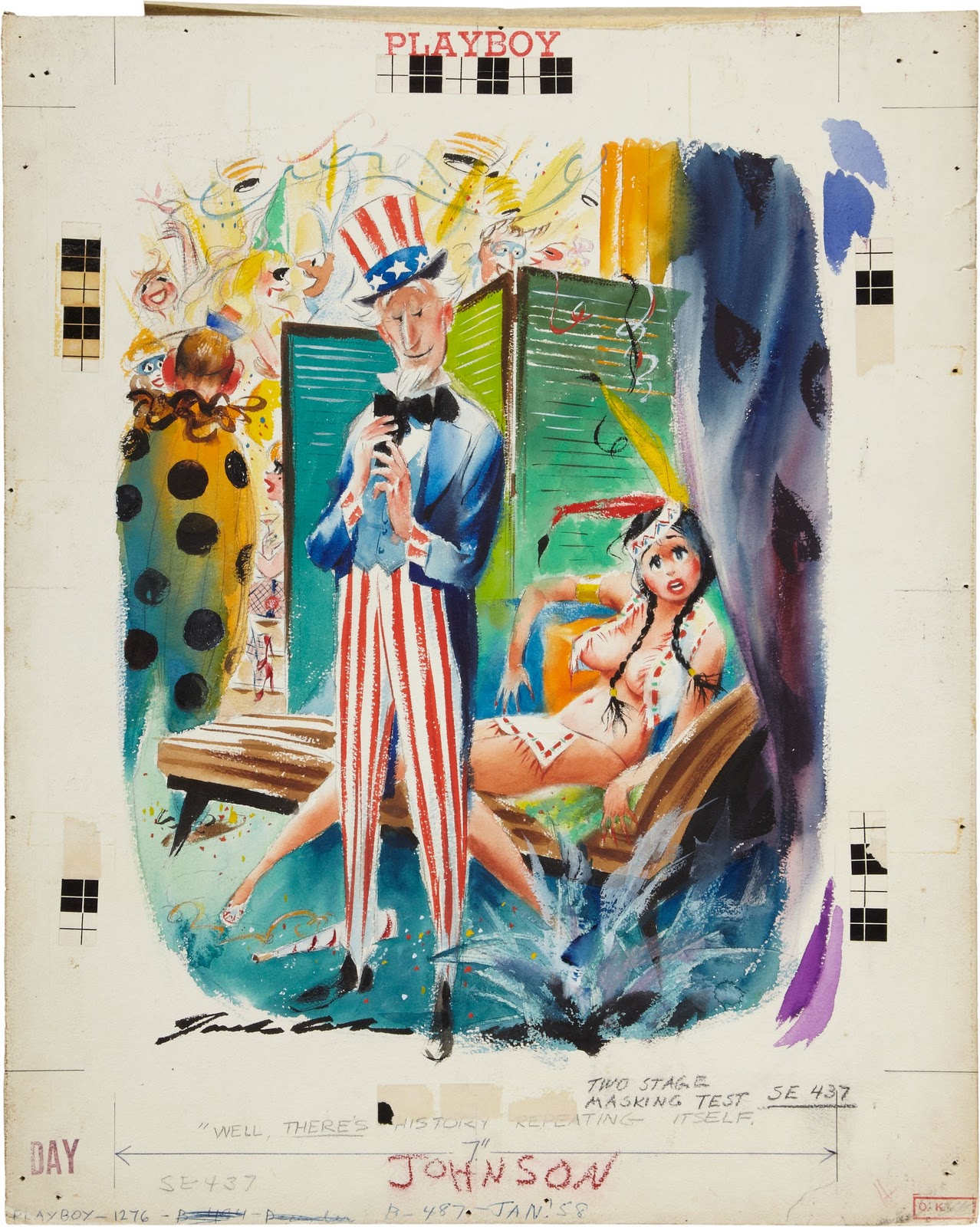 [Jack Cole. Original Art. Playboy Jan 1958[3].jpg]