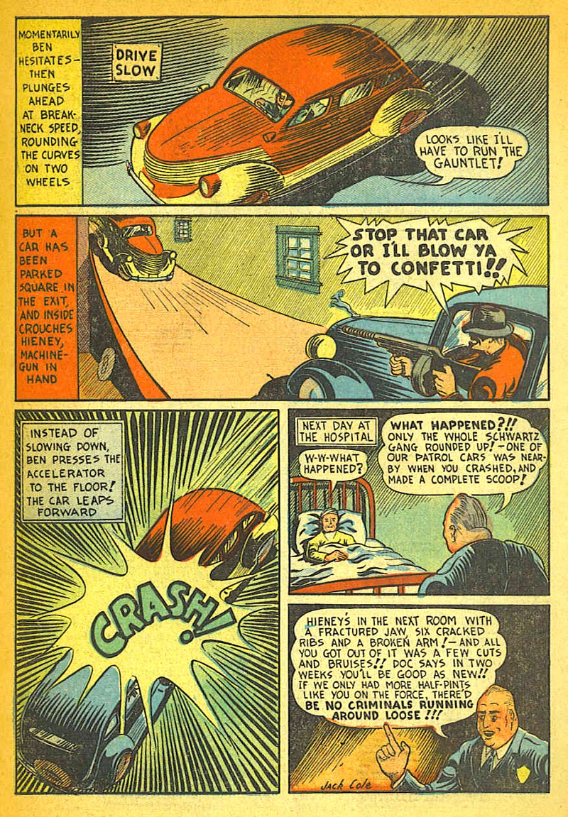 [A car crash in a parking garage in a rare old comic book story called Little Dynamite by Plastic Man and Playboy artist Jack Cole._6[4].jpg]