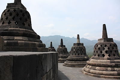  Yogyakarta   Tempel, Tempel, Tempel und ein unsichtbarer Vulkan