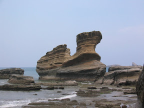 A rock formation at Kumano beach, Tanegashima