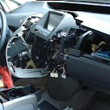 I had to disassemble the dashboard of our new Prius to remove change from the CD player, put there by my little “helper” Eidan