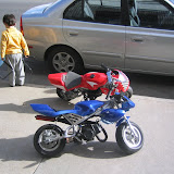 James' mini bikes