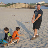 Kai and Eidan getting pulled by Paul