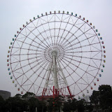Odaiba's “Palette Town” giant ferris wheel - one of the largest in the world