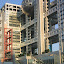 The Fuji TV building in Odaiba The Fuji TV building in Odaiba