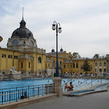 The Szechenyi natural hot spring baths