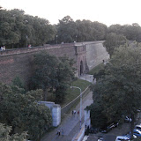 The north wall of Vysehrad