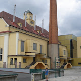 Kai at the Pilsner Urquell brewery