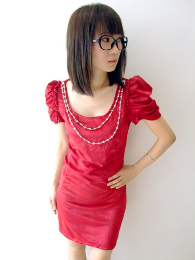 Red Velvet dress red velvet dress