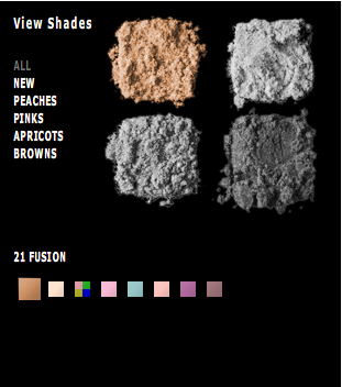 Chanel Eyeshadow Shade Viewer Component