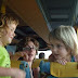 fent amics a l'autocar