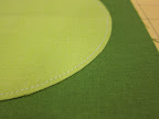 Completed circle attached to square.