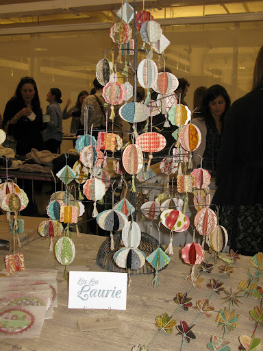 Vendors came up with such creative ways to display their crafts.