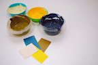 I like to use paint swatches as reference colors when I mix printing inks. I like to use paint swatches as reference colors when I mix printing inks.