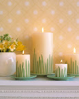Grass candles